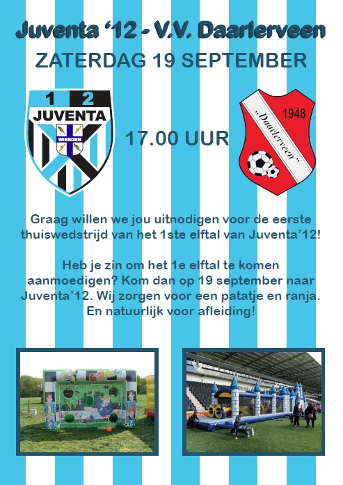 Juventa '12 vs v.v. Daarlerveen