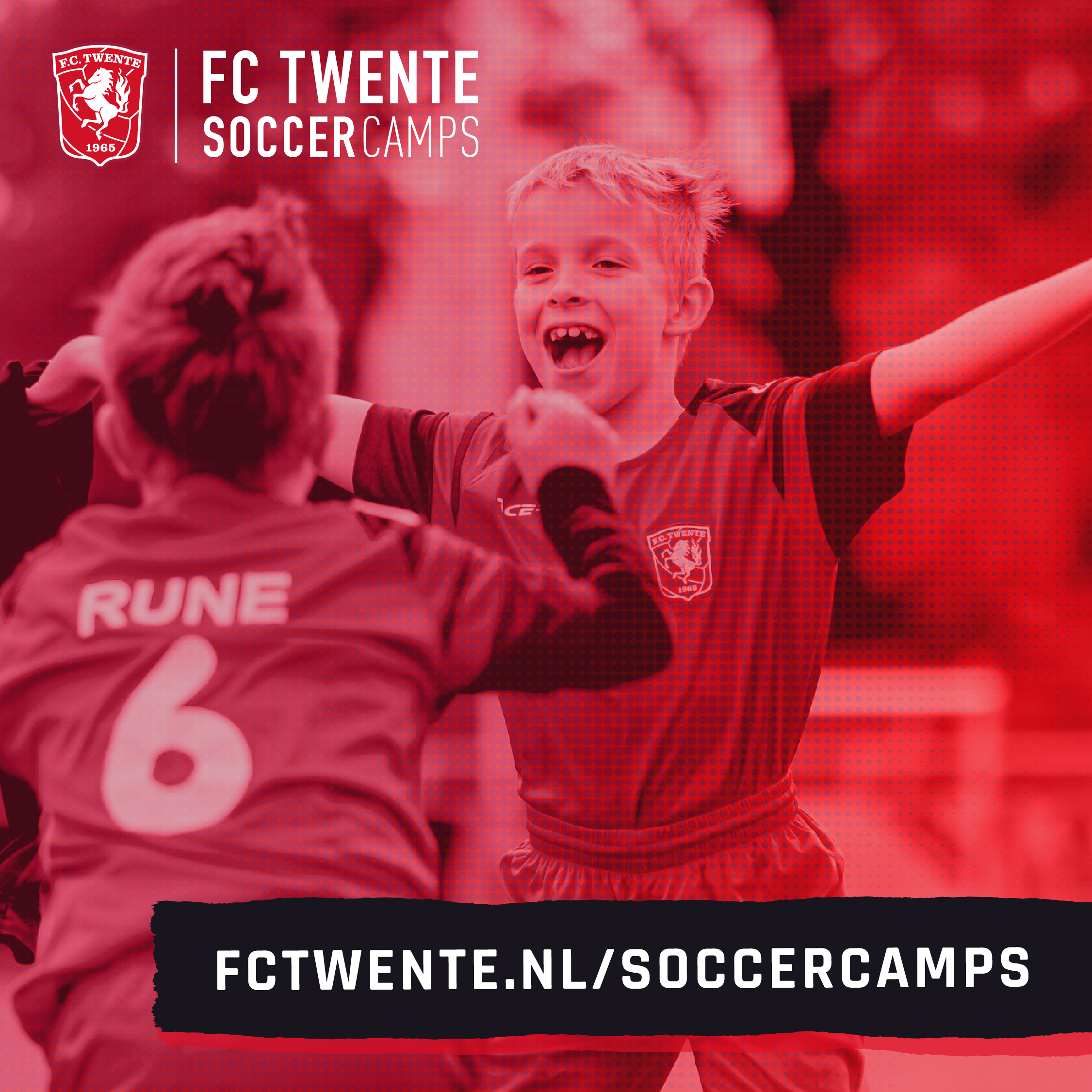 Volop voetbalplezier bij FC Twente Soccer Camps in de zomervakantie!
